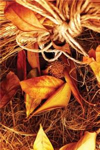Autumn Harvest Wheat 3 Grid Notebook