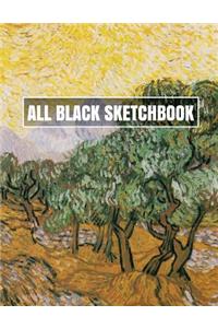 All Black Sketchbook