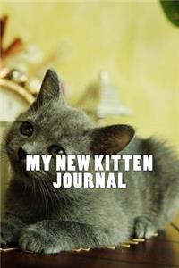 My New Kitten Journal