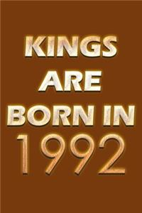 Kings Are Born In 1992 Notebook