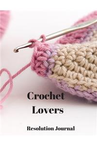 Crochet Lovers Resolution Journal