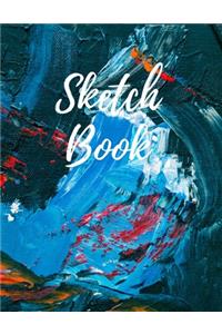Sketch Book Dot Grid Paper Large Notebook for Drawing, Doodling or Sketching