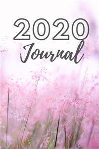 2020 Journal, Flowers Floral, Blank Lined Diary for Thoughts, Ideas, and Dreams, 6x9