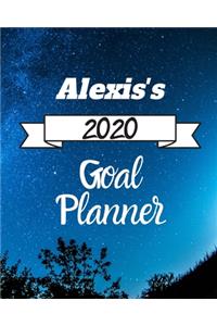 Alexis's 2020 Goal Planner