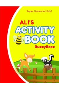 Ali's Activity Book