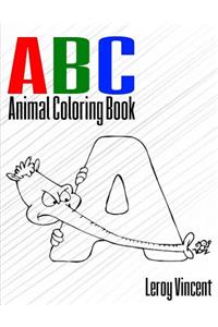 ABC Animal Coloring Book