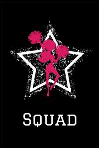 Squad Cheerleading Notebook