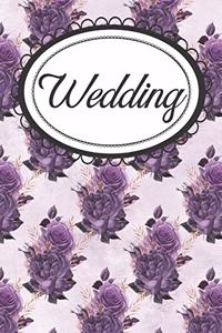 Purple Roses Floral Wedding Planner
