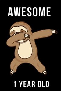 Awesome 1 Year Old Dabbing Sloth