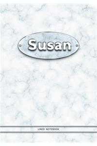 Susan - Lined Notebook