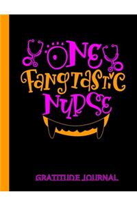 One Fangtastic Nurse Gratitude Journal
