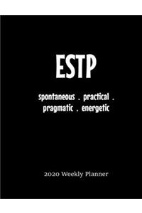 ESTP Weekly Planner