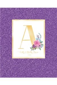 Weekly & Monthly Planner 2020 A