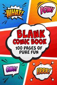 Blank Comic Book