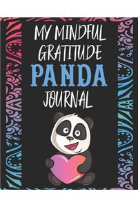 My Mindful Gratitude Panda Journal
