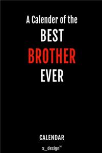 Calendar for Brothers / Brother