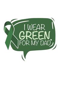I wear green for my Dad