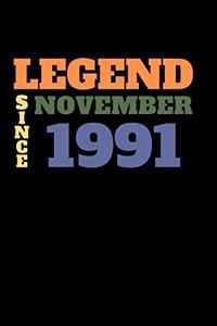 Legend since November 1991