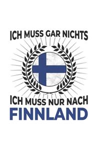 Finnland Notizbuch