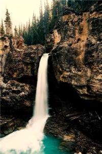 Stanley Falls Waterfall in Canada Mountains Journal