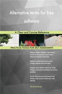 Alternative terms for free software