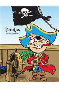Piratas libro para colorear 1 & 2
