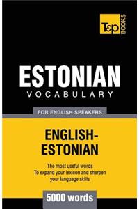 Estonian vocabulary for English speakers - 5000 words