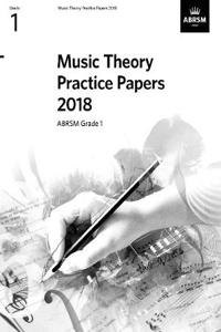 Music Theory Practice Papers 2018, ABRSM Grade 1