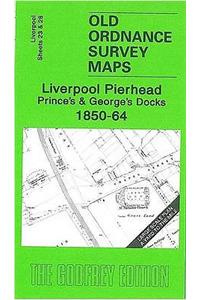 Liverpool Pierhead, Prince's and George's Docks 1850-64