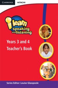 i-learn: Speaking and Listening Years 3 and 4 Teacher's Book