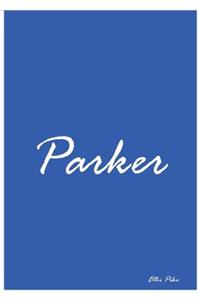 Parker - Personalized Notebook