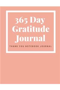 365 Day Gratitude Journal