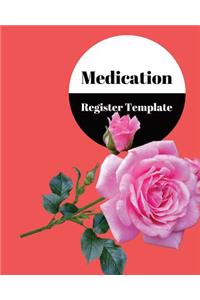 Medication Register Template
