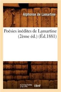 Poésies Inédites de Lamartine (2ème Éd.) (Éd.1881)