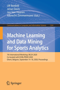 Machine Learning and Data Mining for Sports Analytics