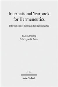 International Yearbook for Hermeneutics / Internationales Jahrbuch Fur Hermeneutik