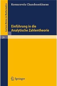 Einführung in Die Analytische Zahlentheorie