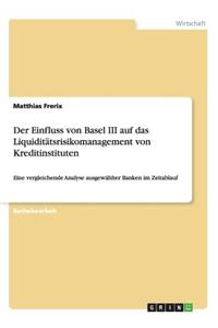Einfluss von Basel III auf das Liquiditätsrisikomanagement von Kreditinstituten