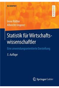 Statistik Für Wirtschaftswissenschaftler