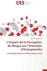 L Impact de la Perception Du Risque Sur L Intention D Entreprendre