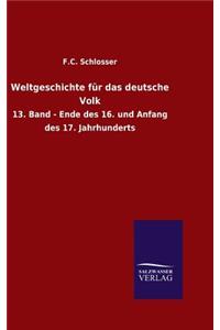 Weltgeschichte für das deutsche Volk