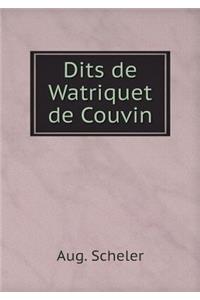 Dits de Watriquet de Couvin