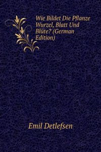 Wie Bildet Die Pflanze Wurzel, Blatt Und Blute? (German Edition)