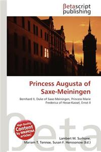 Princess Augusta of Saxe-Meiningen