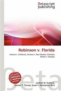 Robinson V. Florida
