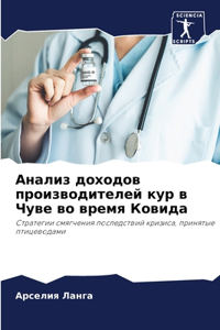 Анализ доходов производителей кур в Чуве k