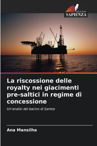 La riscossione delle royalty nei giacimenti pre-saltici in regime di concessione