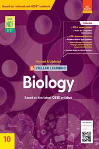 On Board! Revised Stellar Learning Biology 10 By Ratna Sagar