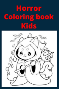 Horror Coloring book Kids