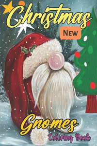 New Christmas Gnomes Coloring Book